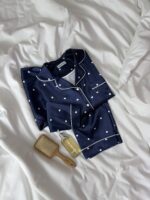 بلوز آستین بلند با شلوار قلب - تصویر 2